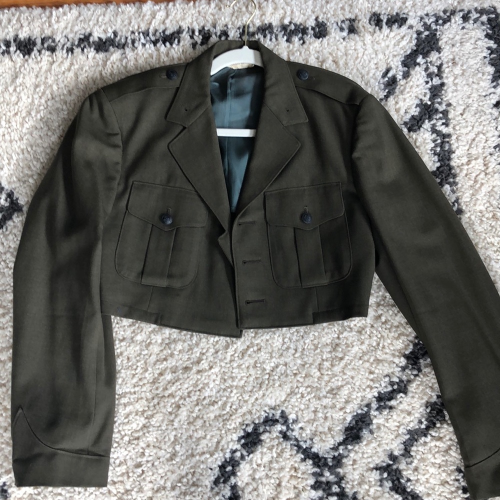 Vintage Cut off military jacket